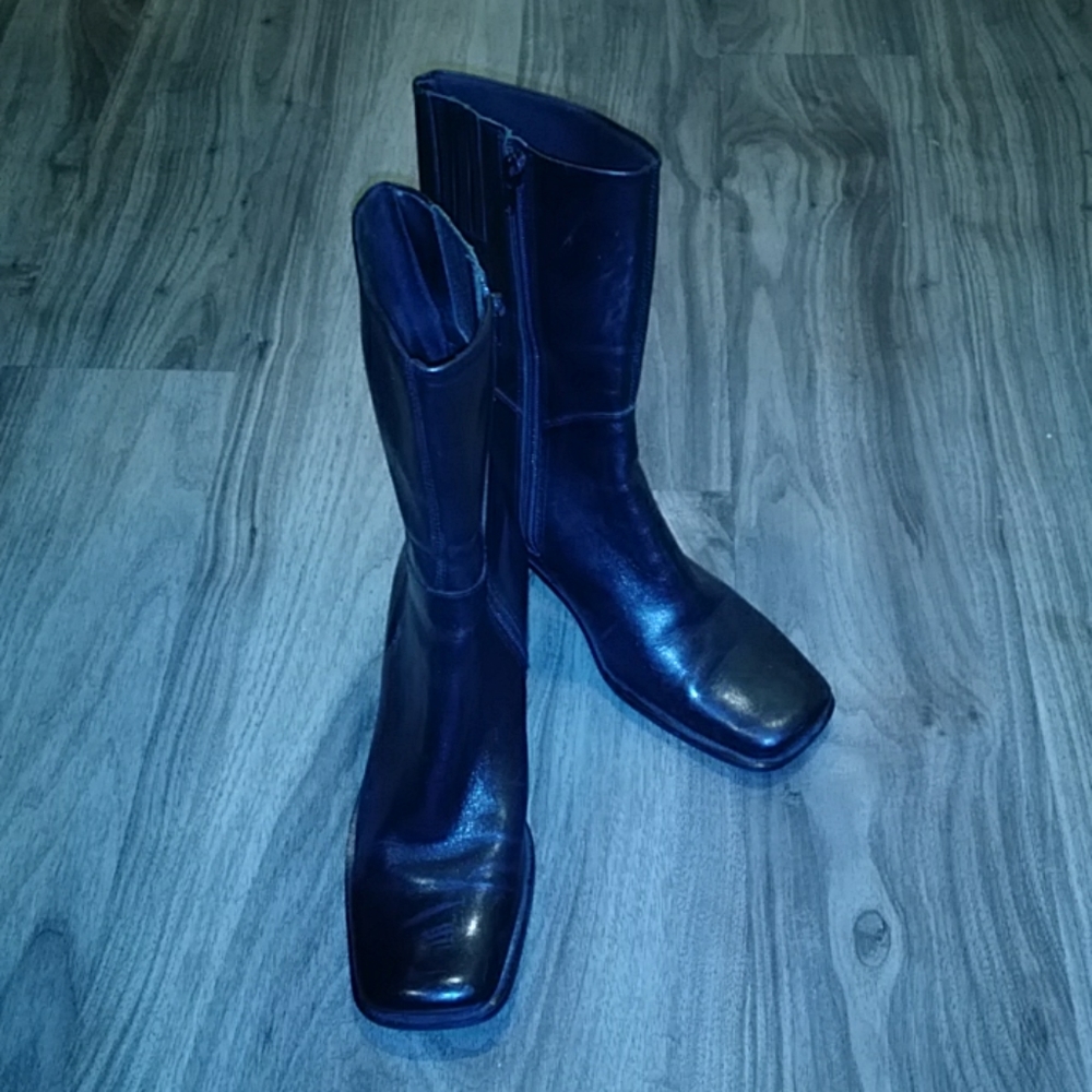 Hillard & Hanson mid boots Sz 8